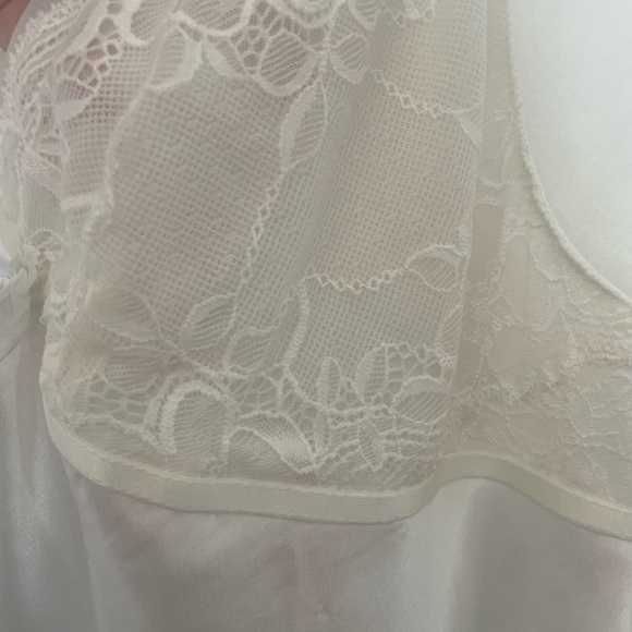 Oscar De La Renta Pink Label white midi nightgown lace bridal wedding - Picture 3 of 6